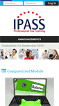 Mobile Screenshot of online.ipass.ie